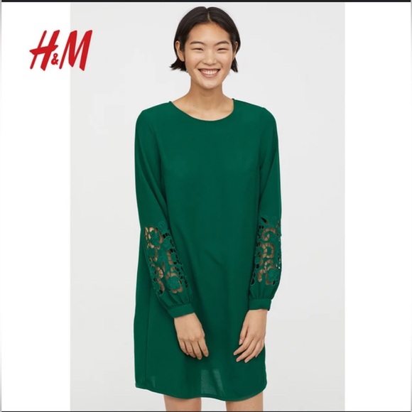 lace mini dress blue Aurelie Long Sleeve Lace Mini Dress - Sky Blue main image 0